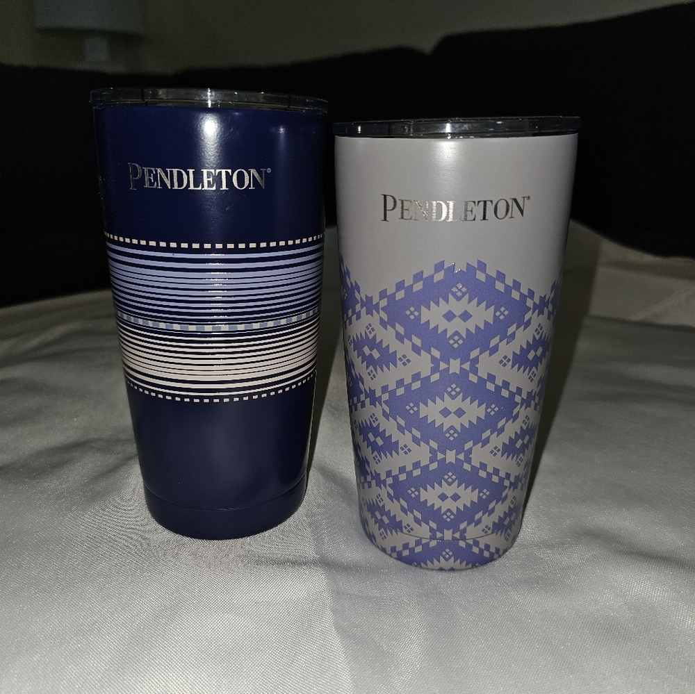 Set of Pendleton Tumbers